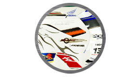 バイクステッカー